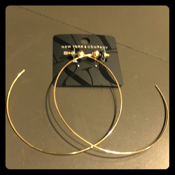 New York & Company Jewelry - New York & Company Gold-toned Hoops